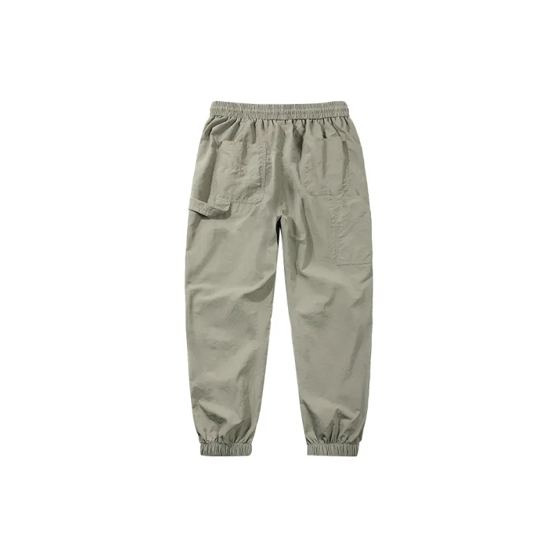 Jeep Individual Lace Up Straight Fit Casual Pants Unisex-171