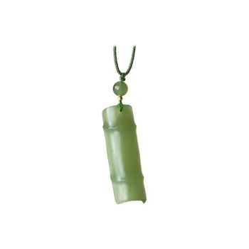 GOLDFISH ALLEY Pendants Pale Greenish White Jade Unisex