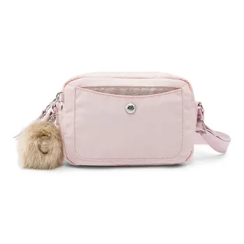 Kipling Polyamide Crossbody Bag Small Size Unisex Primrose Pink Ding
