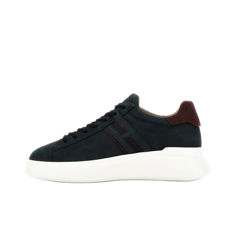 HOGAN H580 Low Top Casual Shoes 4.5cm Men's Dark Blue-0