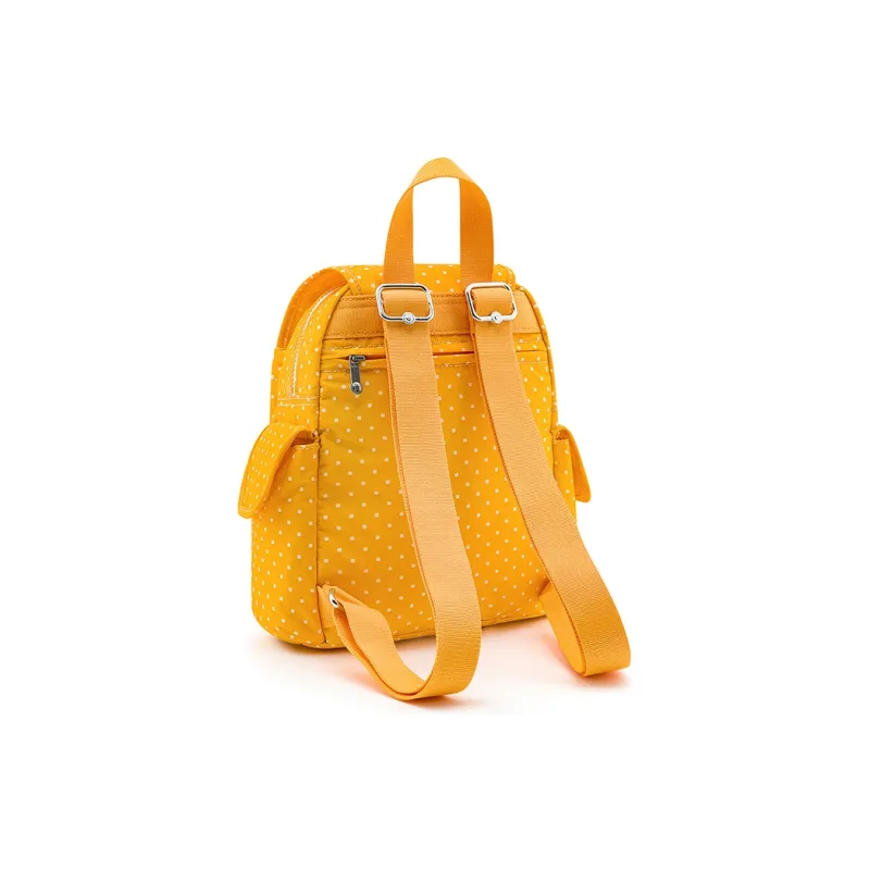 Kipling Polyamide Backpack Regular Unisex Yellow-2