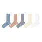 5 Pack (Sky Blue+Leather Pink+Blue Gray+Milk White+White)