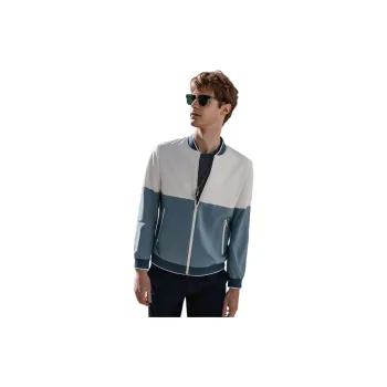 GOLDLION Jackets Coats Men's Blue White 55
