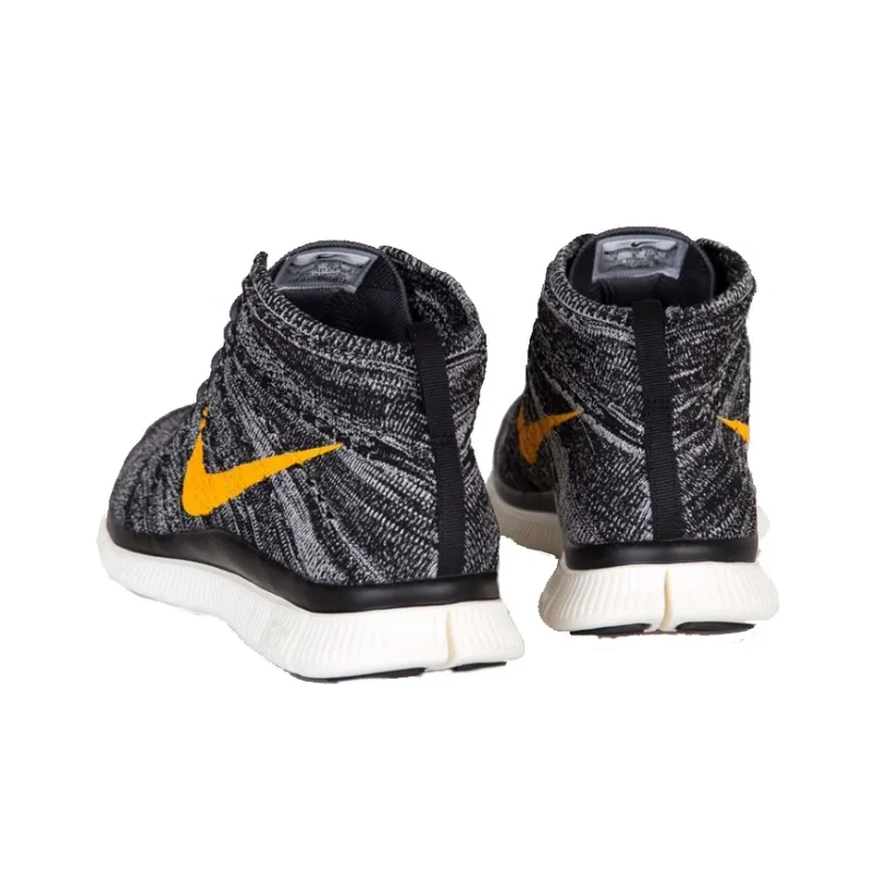 Nike Free Flyknit Chukka Sp 'Grey Orange'-4