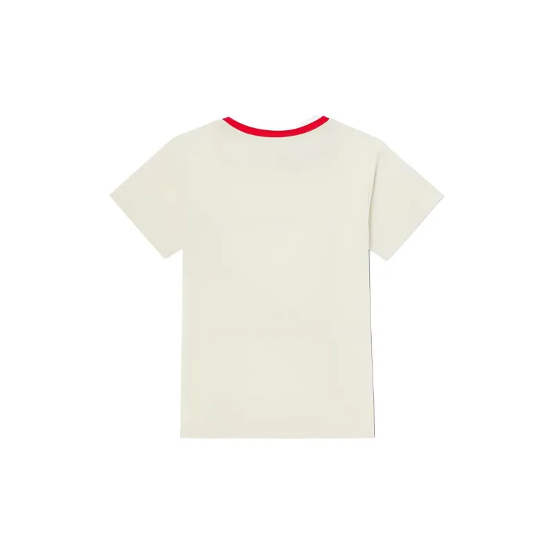 Lee T Shirts Women's Ecru-1