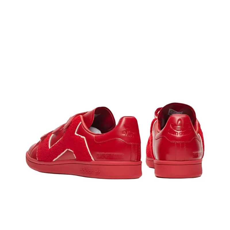 Adidas Stan Smith Raf Simons Comfort Badge Power Red-4