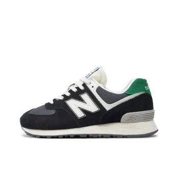 New Balance 574 Black Classic Pine Women's