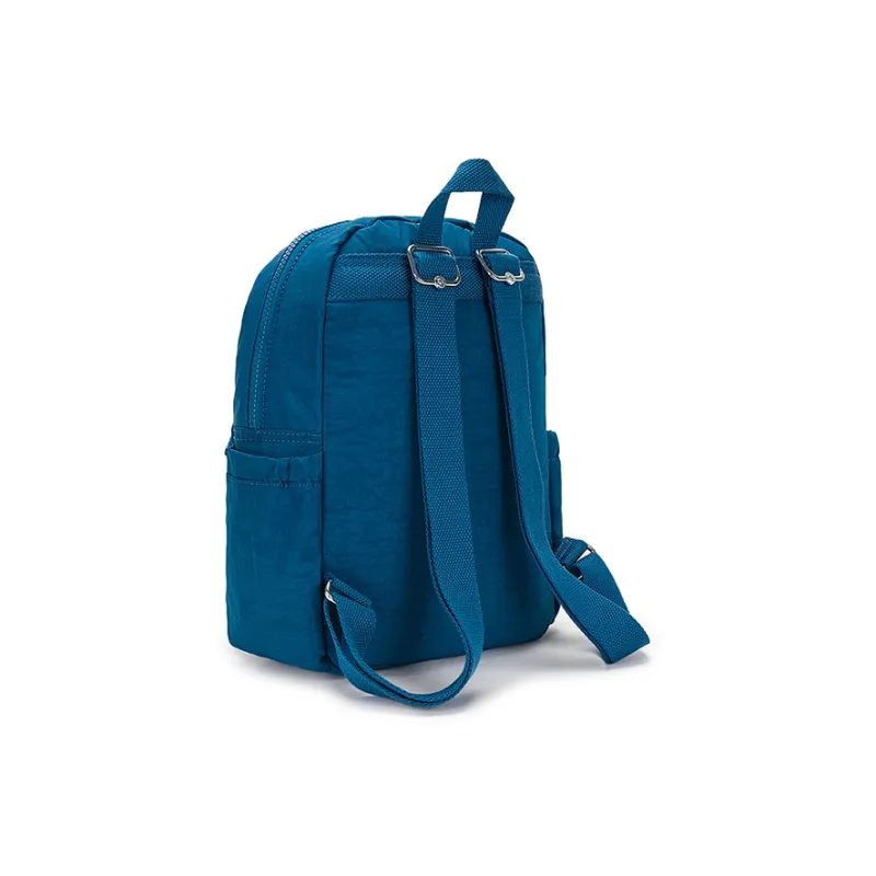 Kipling Polyamide Backpack Regular Unisex Blue/Soft Pink/Metal Quartz Color-2