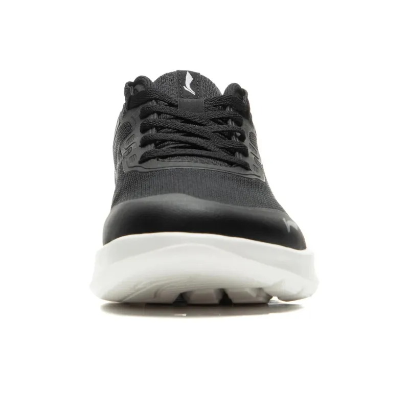 LiNing Light String Abrasion Resistant Cushioning Slip Resistant Lightweight Low Top Running Shoes Women's Black-4
