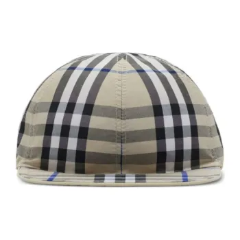 Burberry Kids Check-pattern Reversible Baseball Cap