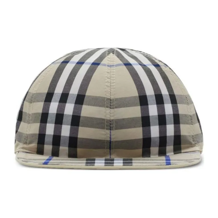 Burberry Kids Check-pattern Reversible Baseball Cap-0