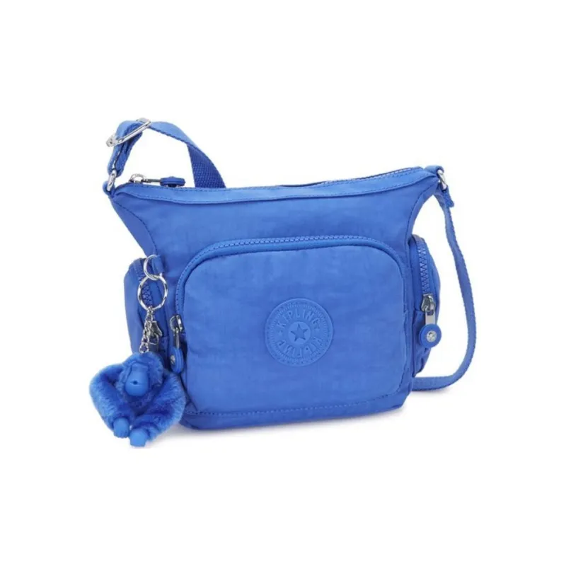 Kipling Nylon Shoulder Bag, Crossbody Bag Mini Women's Blue-1