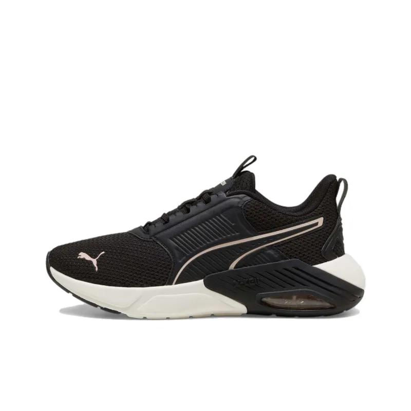 PUMA Anti Slip Wear Resistant Low Top Casual Running Shoes Unisex Black-0
