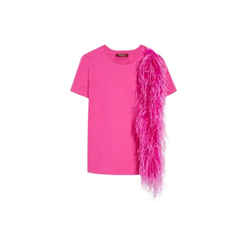 MaxMara Studio T-Shirts Women's Pink