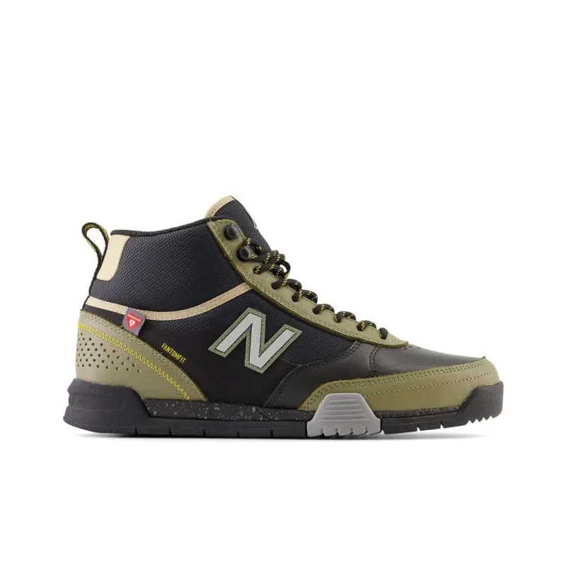 New Balance NB 440 Numeric Trail Slip Resistant Mid Top Skateboard Shoes Unisex Black Green-1