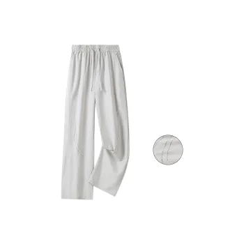 PAINT STAIN Casual Pants Unisex Black