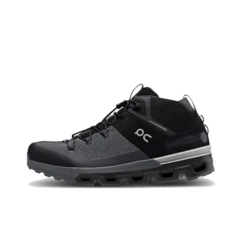 On Cloudtra Breathable Mid Top Outdoor Shoes Men's Black
