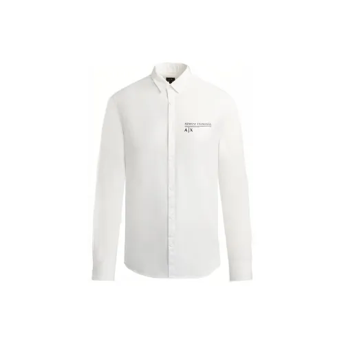 ARMANI EXCHANGE Shirts Men White