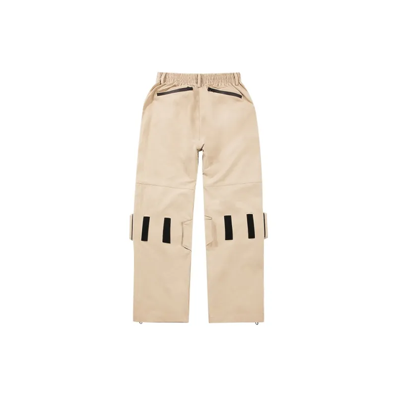 Jeep Individual Lace Up Straight Fit Casual Pants Unisex-131