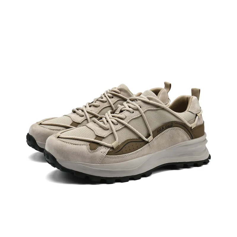 HLA Trendy Versatile Breathable Mesh Casual Shoes With Height Increase Wear-Resistant Athletic Shoes Men's-8