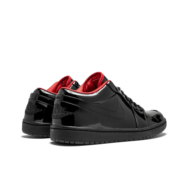 Jordan Air Jordan 1 Phat Low Anti-Slip And Wear-Resistant Lightweight Low-Top Vintage Basketball Shoes Men's Black-3
