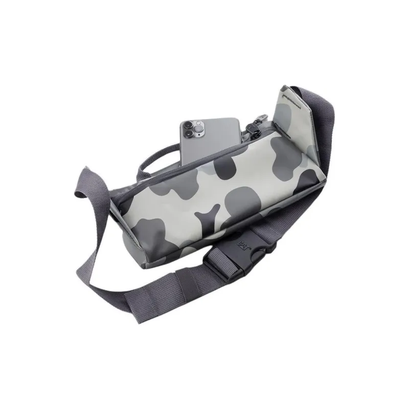 CAT PVC Fanny Pack Trumpets Unisex Gray & Multicolor-4