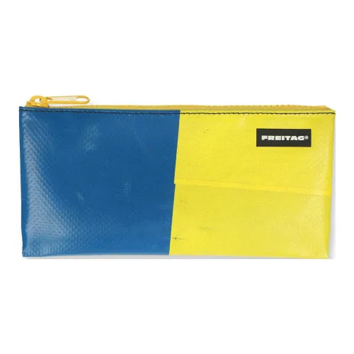 FREITAG Storage Bags Haze Blue With Yellow Accents