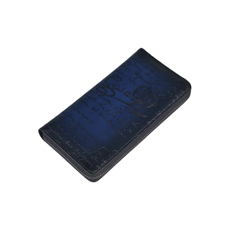 MR'GUFA Traditional Style Gentleman Cow Leather Wallet Small Size Men's-2