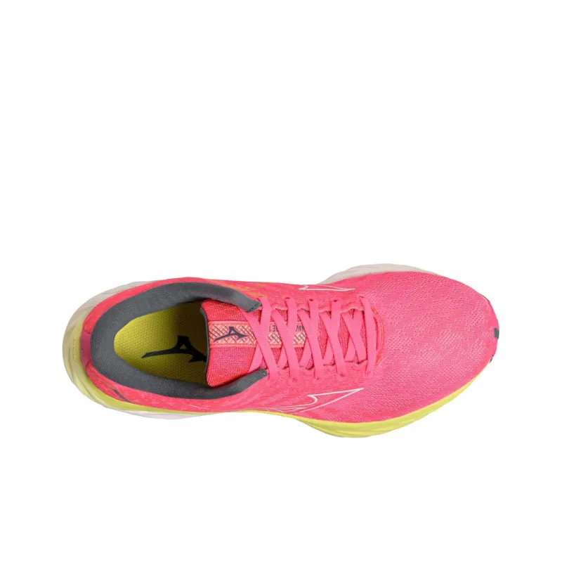 Mizuno Wave Inspire 19 Wear-resistant And Waterproof Low-Top Shoes/Athletic Shoes/Running Shoes Women's Pink-2