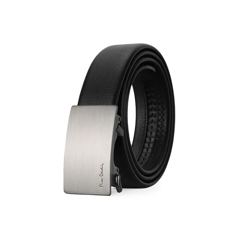 PIERRE CARDIN Cow Leather, Father Dad And Father in Law Box Belt Men's Width 3.5cm-6