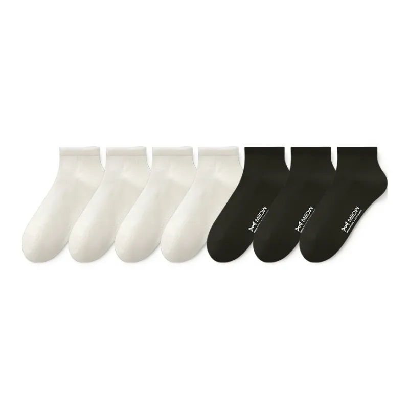 MIIOW Mid Calf Socks Men's 7 Pack-13