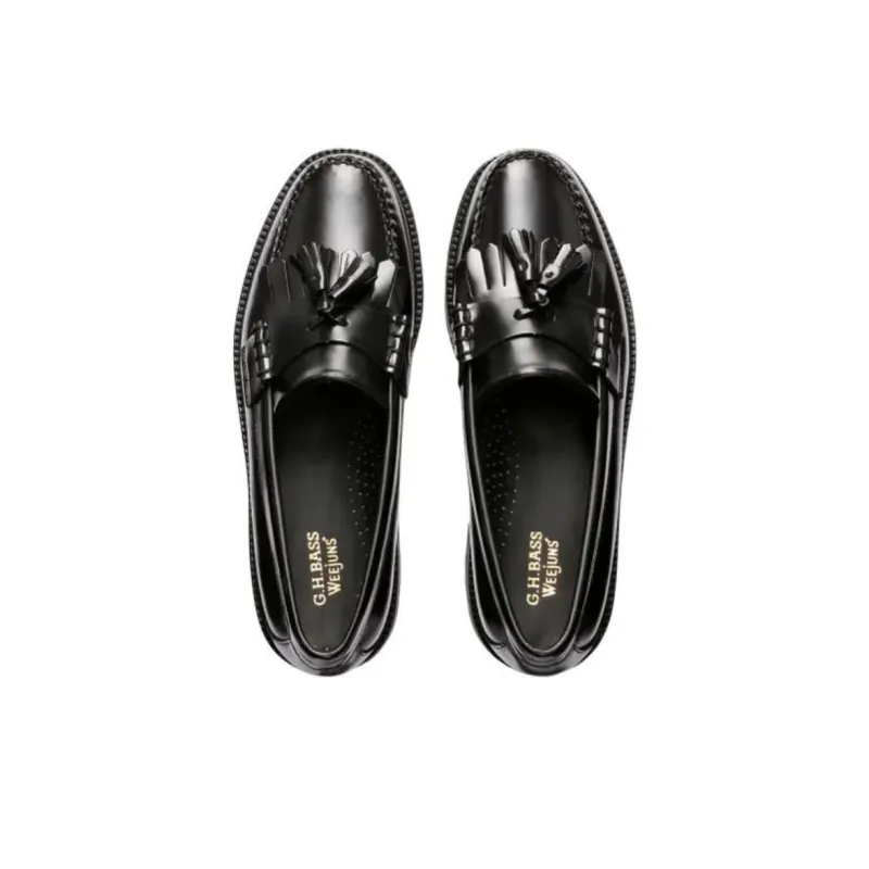 G.H. Bass & Co. Layton Lug Loafers Men's Black-3