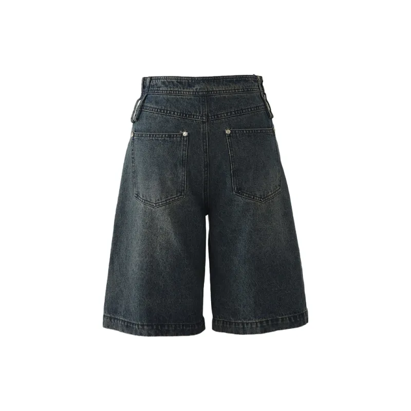 Wen Shan Denim Shorts Women's Vintage-1