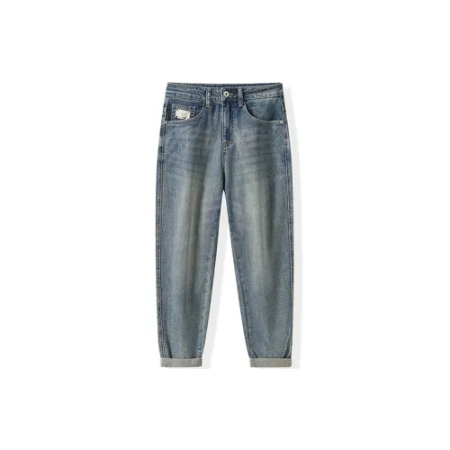 HALEBOSS Jeans Men Blue