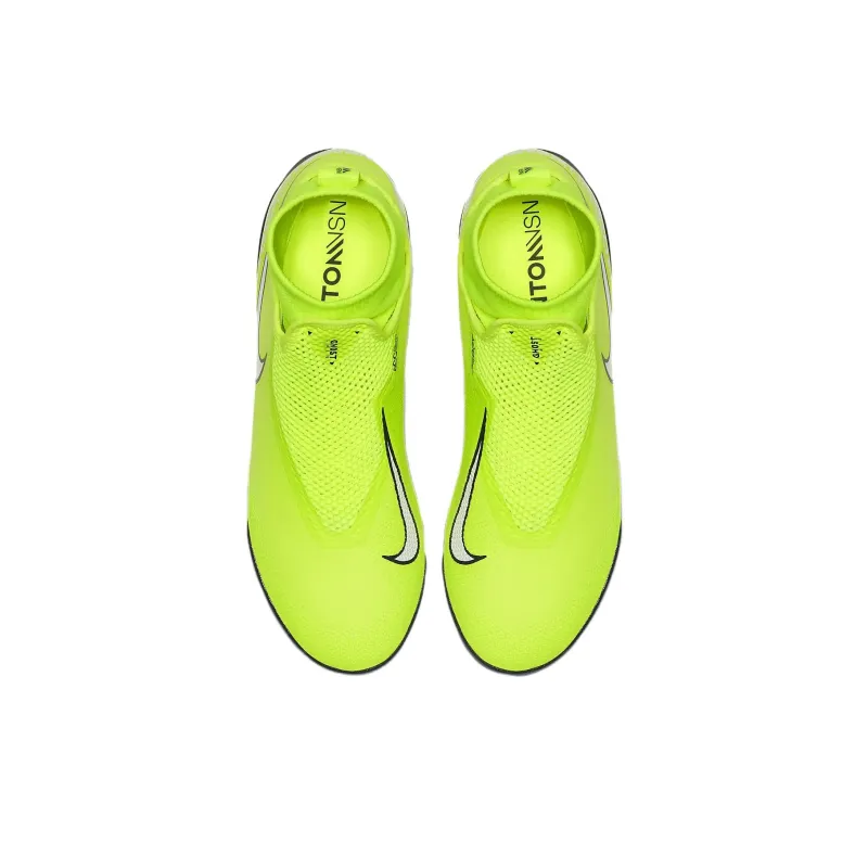 Nike TF Rubber Broken Studs Cushioning Anti-Slip And Wear-Resistant Soccer Shoes Unisex Green-3