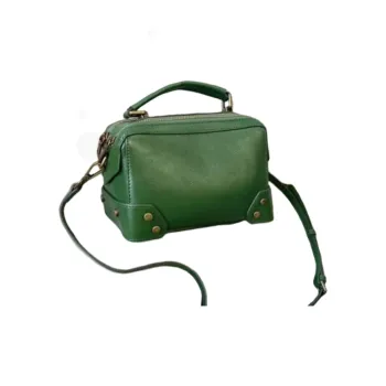 H YXIANG Imported Top Grain Vegetable Tanned Cow Leather Crossbody Bags Shoulder Bags Women's Brown/Green/Black/Caramel