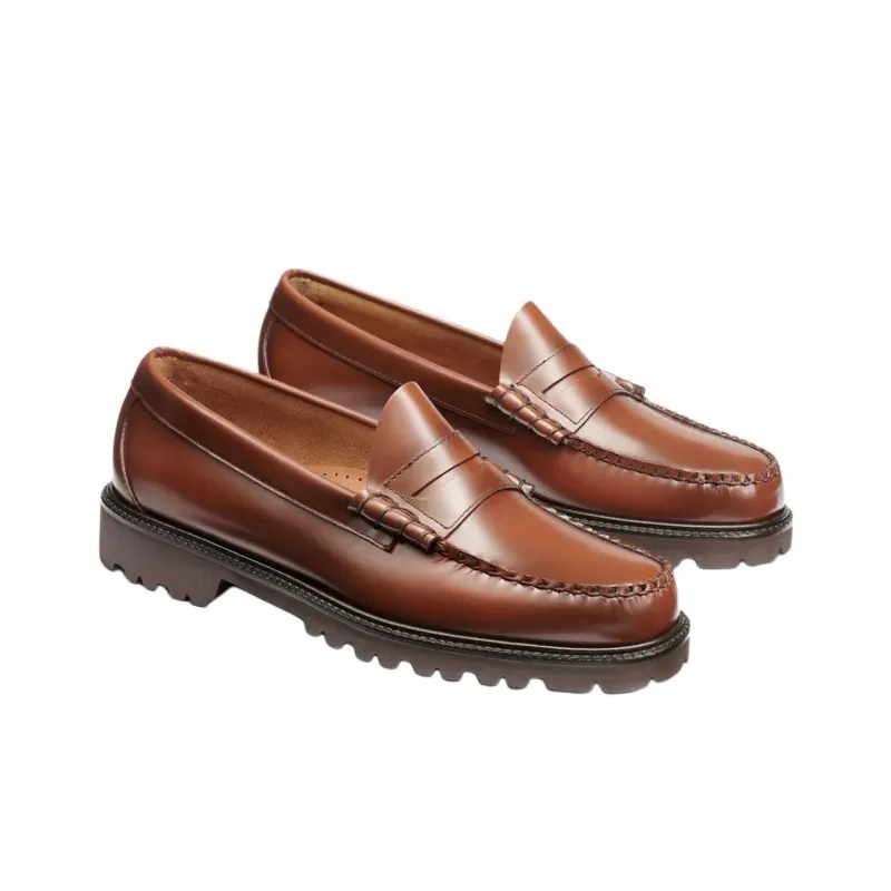 G.H. Bass & Co. Larson Lug Loafers Men's Brown-2
