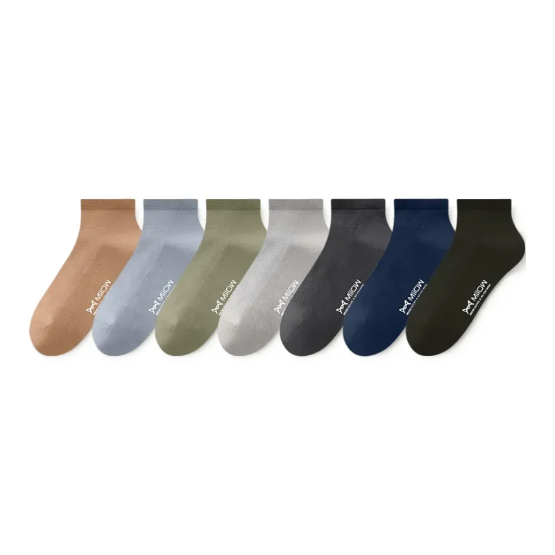 MIIOW Mid Calf Socks Men's 7 Pack-6