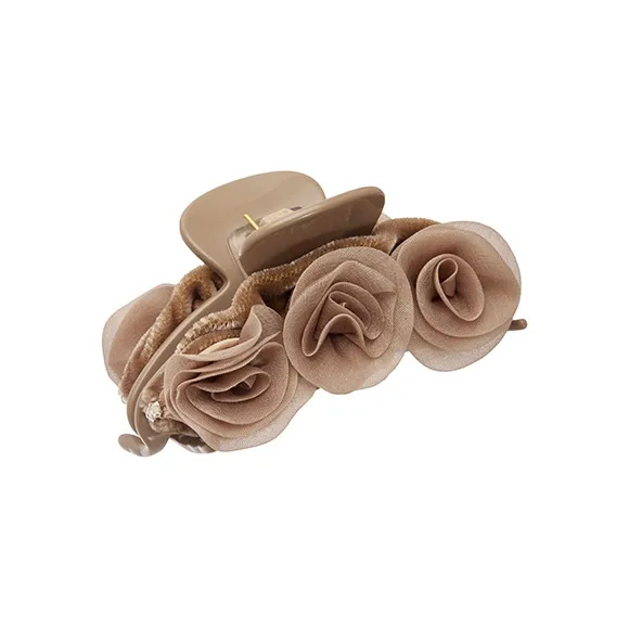 ALEXANDRE DE PARIS Viscose, Silk Medium Size Claw Clip Hair Accessory Headpiece Women's-10