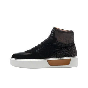 Magnanni Eva High-Top Skateboard Shoes Women's Black