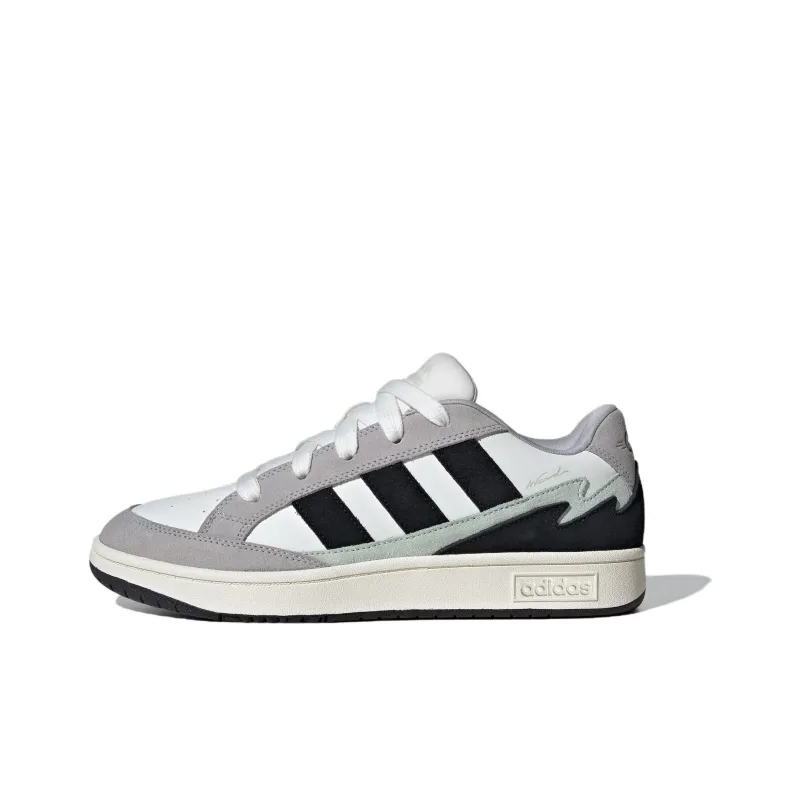 Adidas WCARD ADV Low Top Skateboard Shoes Unisex White Gray-0