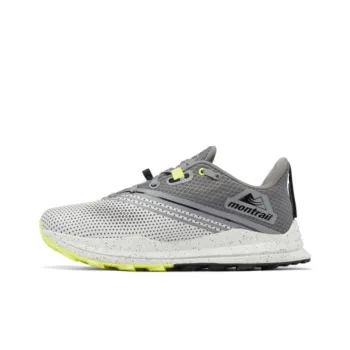 Columbia MONTRAIL Cushioning Breathable Low Top Hiking Shoes Men's White Gray