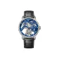 9004E1 Sea Blue Diamond Ring-Belt