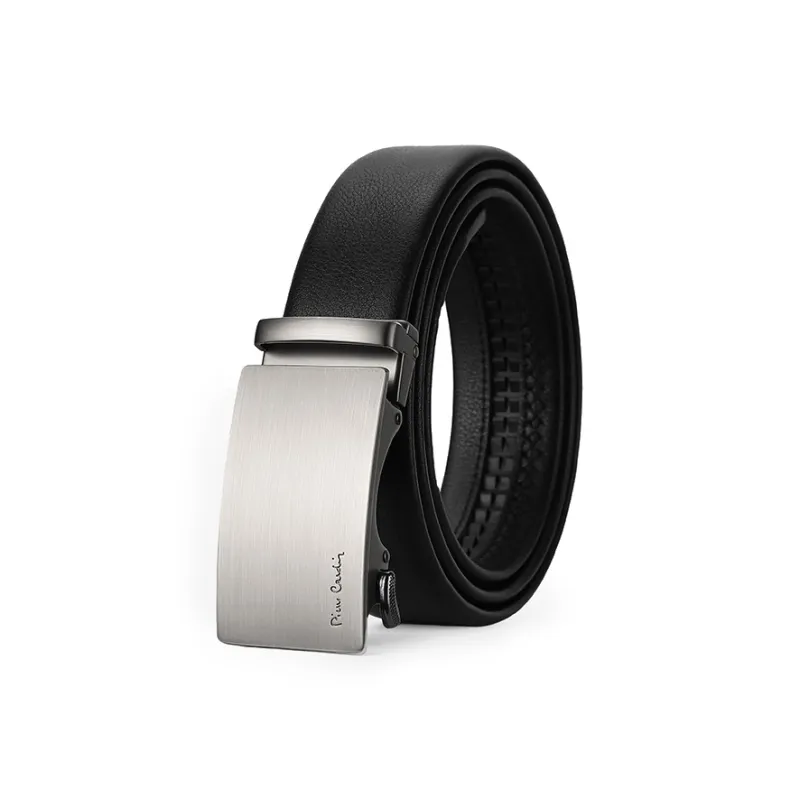 PIERRE CARDIN Cow Leather, Father Dad And Father in Law Box Belt Men's Width 3.5cm-1