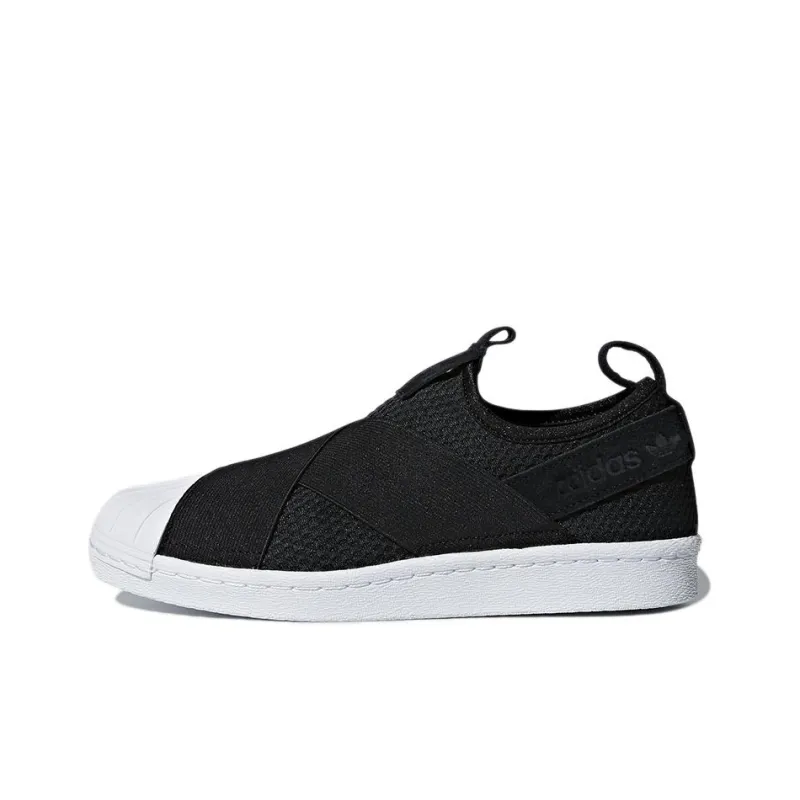 Superstar Women's Adidas Originals Slip On 'Core Black'-0