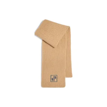 Patou Jp Ribbed Scarf