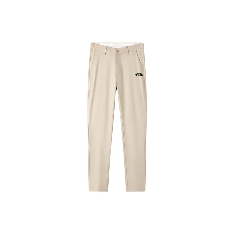 Jeep Individual Lightweight Breathable Lace Up Casual Pants Unisex-7