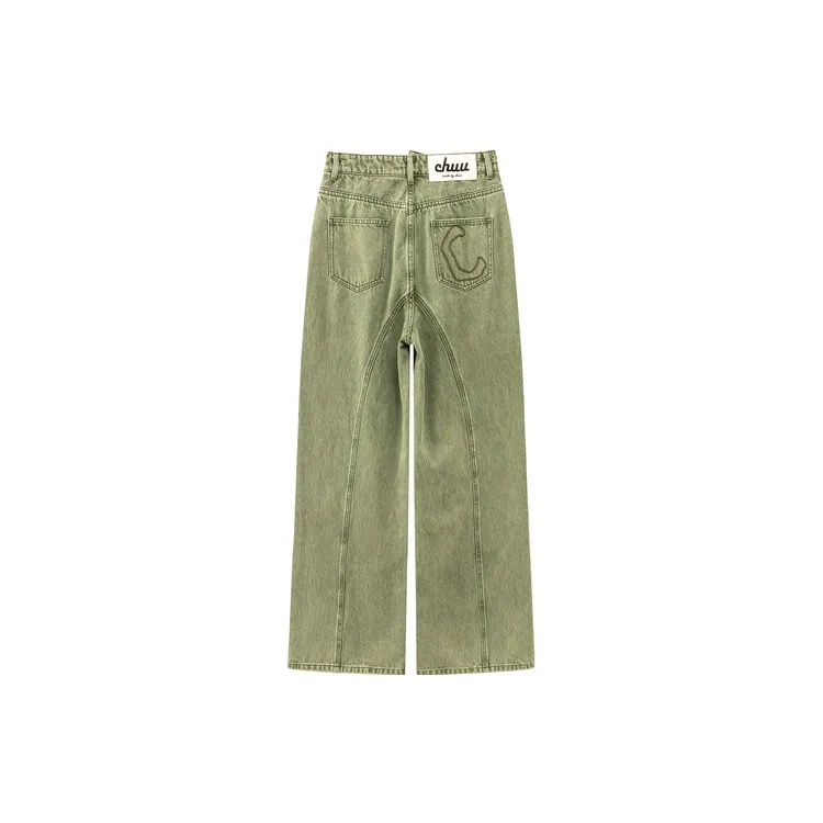 CHUU Jeans Women's Green-1