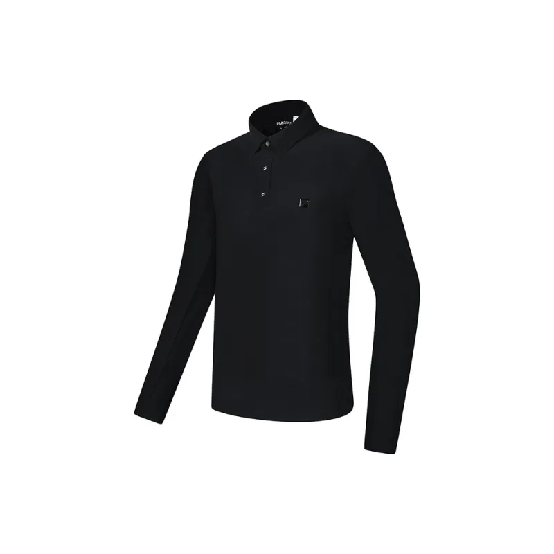 FILA Polo Shirts Men Pitch Black-1