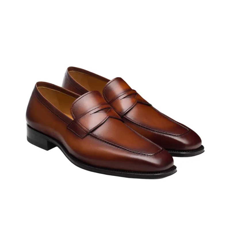 Magnanni Maine Loafers Men's Brown-2